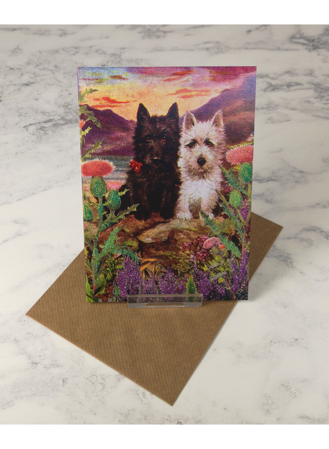 Scotties Vintage Glitter Card 42