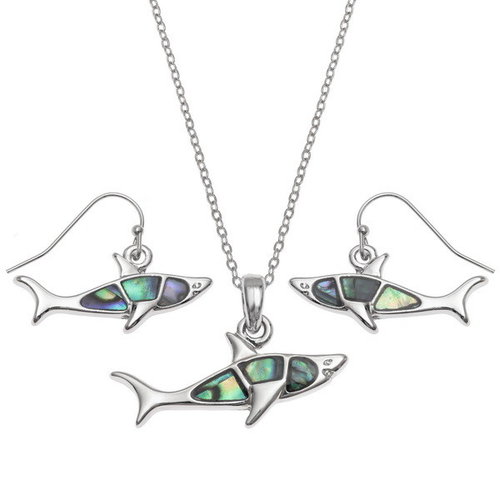 Tide Jewellery Collar de conchas de tiburon paua 113 Tide Jewellery Collar de conchas de tiburon paua 113
