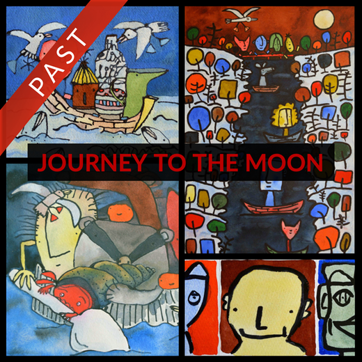 Reise zum Mond