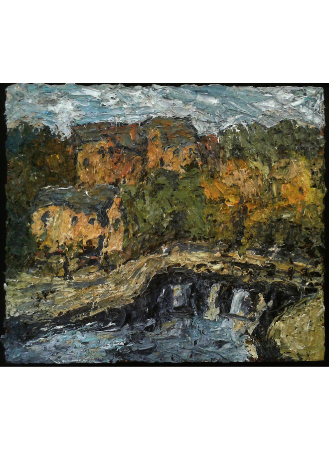 Das Schloss bei Salterhebble Öl 007