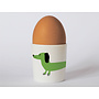 Happiness Sausage Dog Green eggcup 76