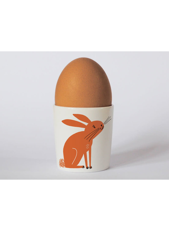 Happiness Rabbit Orange eggcup 98