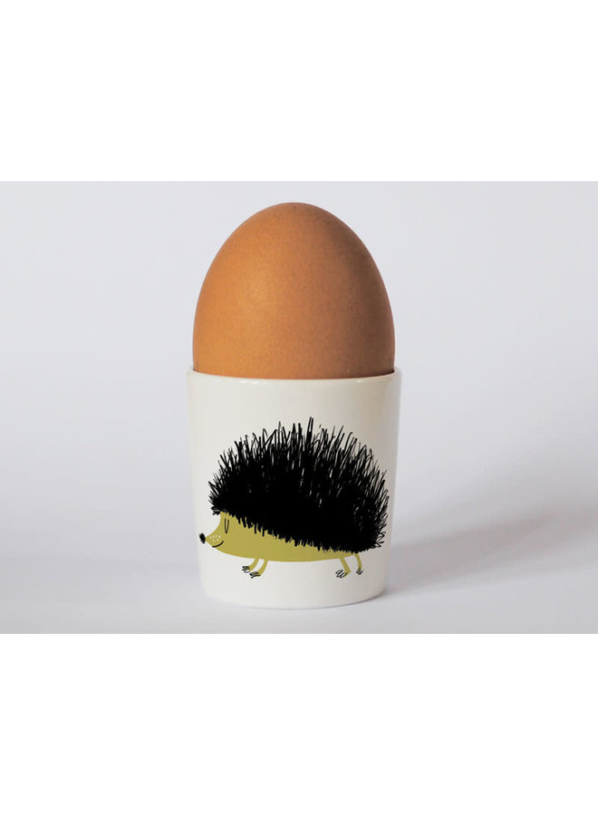 Happiness Hedgehog Olive eggcup 97