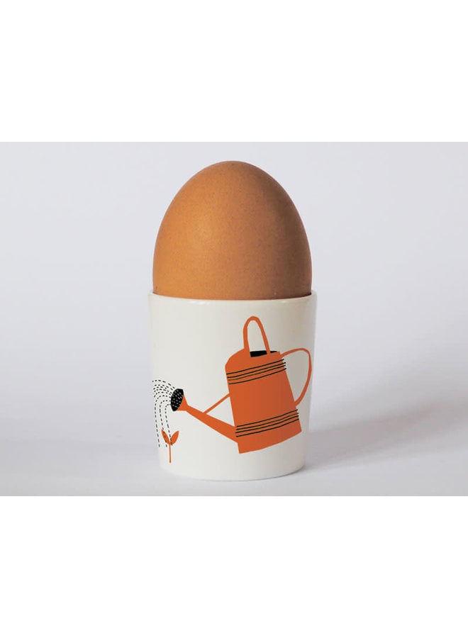 Happiness Gardening Orange Eierbecher 90