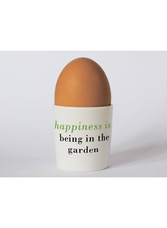 Happiness Gardening Green eggcup 91