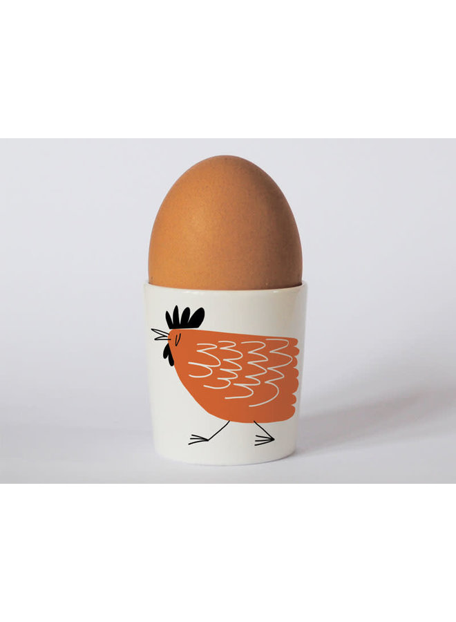 Happiness Chicken Orange eggcup 93