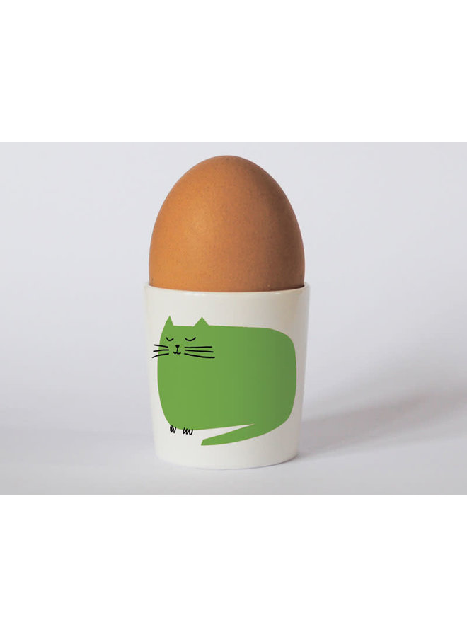 Happiness Catnap Green Eierbecher 79