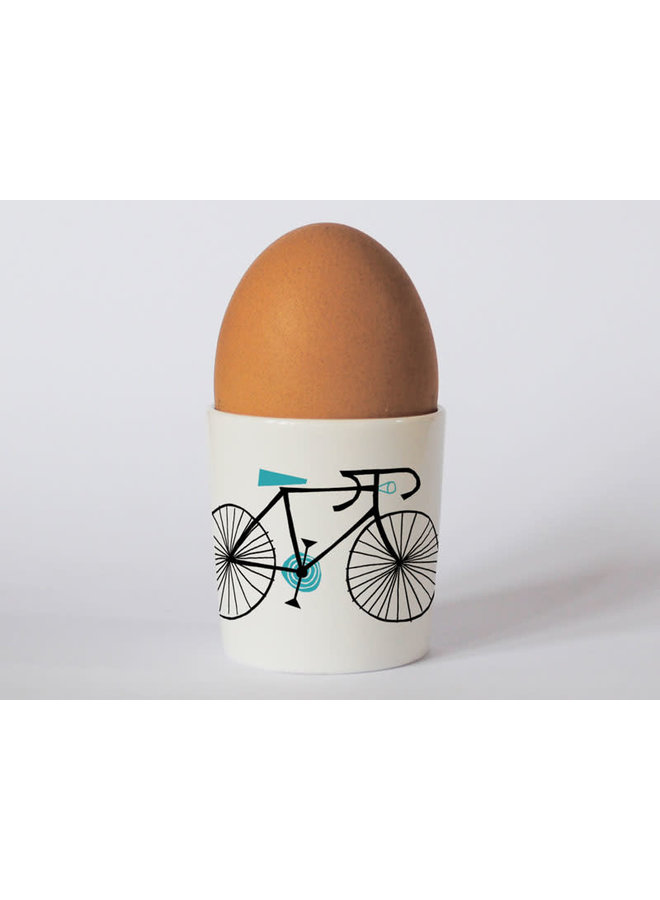 Happiness Bike Blue eggcup 85