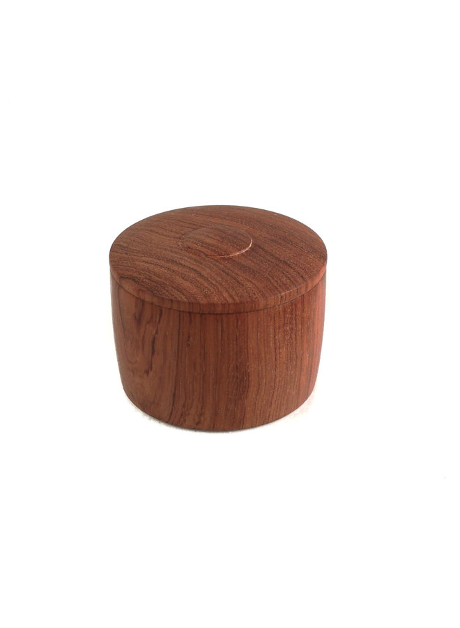 Bubinga wood Hand Turned Lidded Box 24