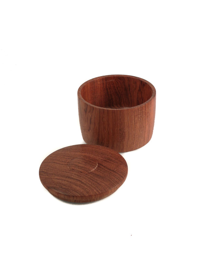 Bubinga wood Hand Turned Lidded Box 24