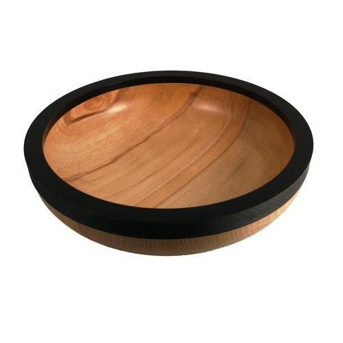 Kim W Davis Beech Wood Hand Turned Large Bowl 36 Kim W Davis Beech Wood Hand Turned Large Bowl 36