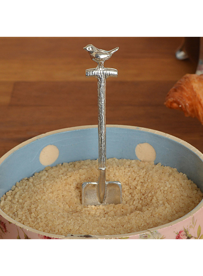 Bird on Spade Sugar Spoon 16