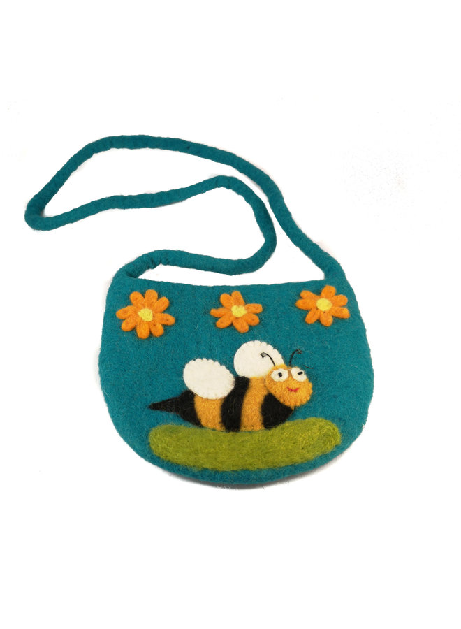 Bee Large Strap Bag Felt 18