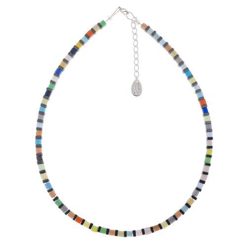 Carrie Elspeth Collar Noche Gatos Cubos Ojo Completo Carrie Elspeth Collar Noche Gatos Cubos Ojo Completo
