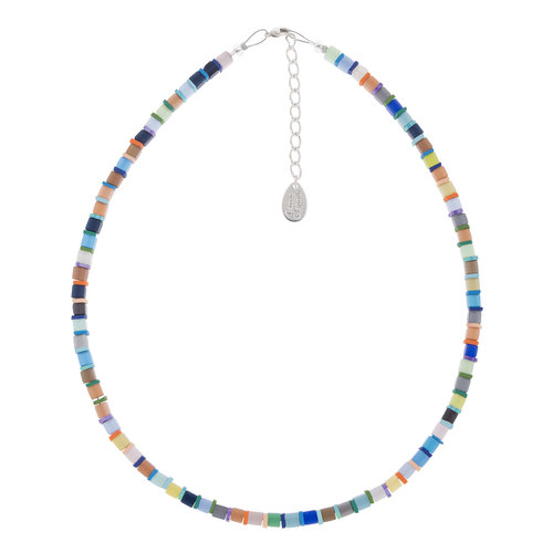 Carrie Elspeth Necklace Day-time Cats Eye Cubes Full Carrie Elspeth Necklace Day-time Cats Eye Cubes Full