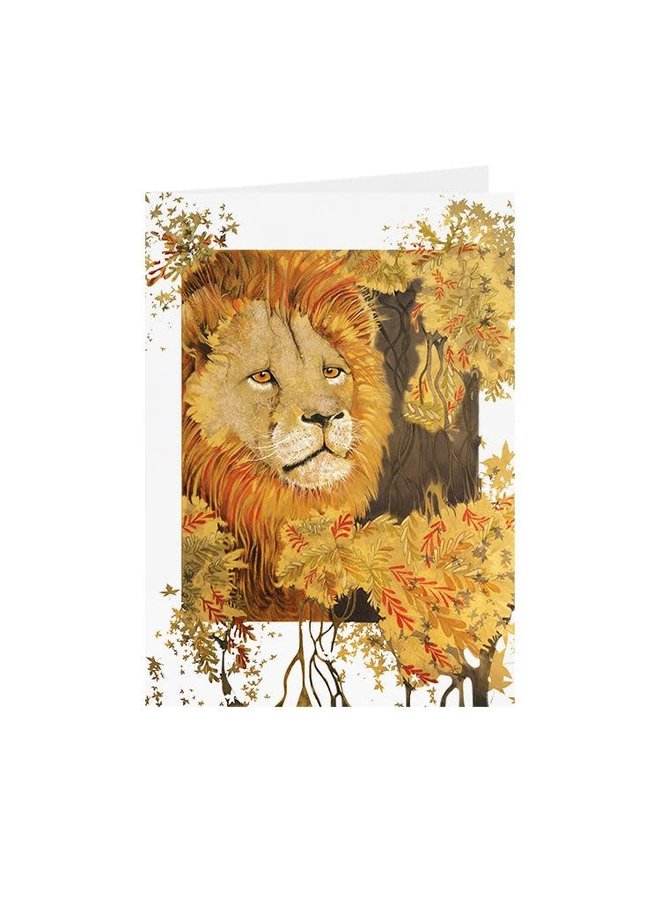 Lion card 12