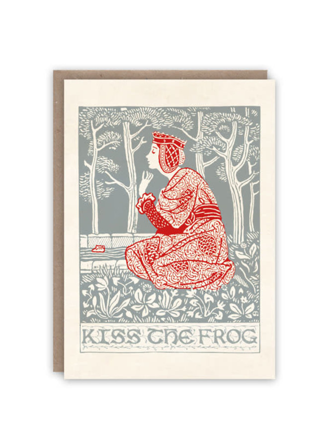 Kiss the Frog pattern book card