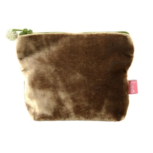LUA Mini Velvet Purse Mink 225 LUA Mini Velvet Purse Mink 225
