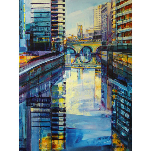 Kate Boyce Art El río Irwell, Manchester imprimir 25 Kate Boyce Art El río Irwell, Manchester imprimir 25