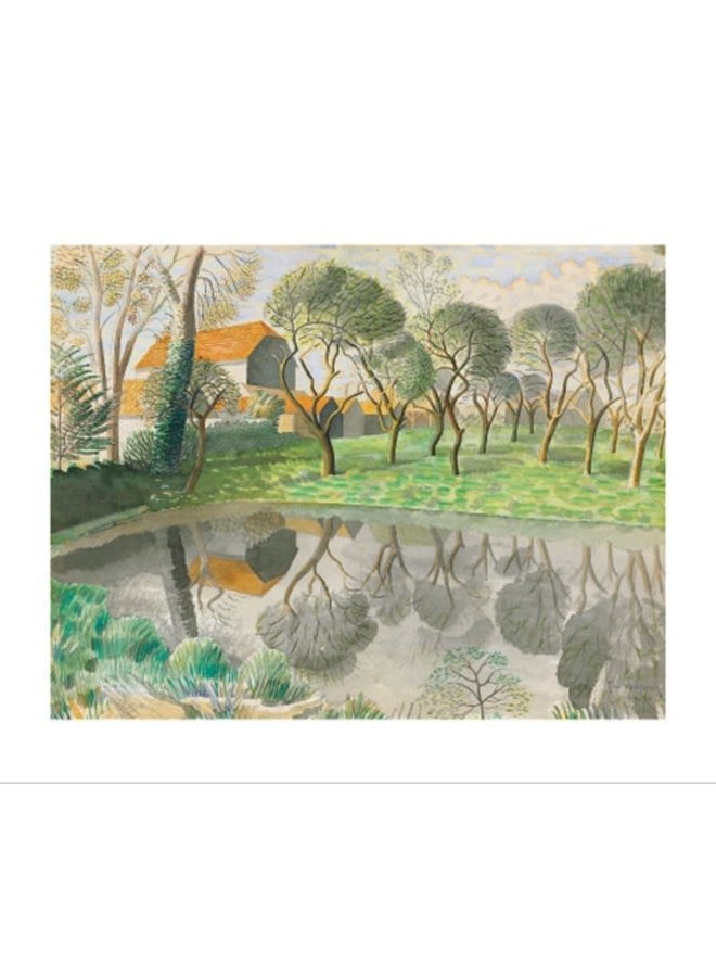 Newt Pond by Eric Ravilious