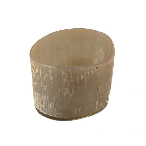 Abbey Horn Votive Oxhorn Tealight Holder 35 Abbey Horn Votive Oxhorn Tealight Holder 35