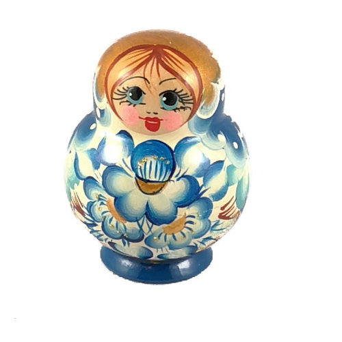Russian Gifts 10 Nestelende Martyoshka Doll Blue Small 112 Russian Gifts 10 Nestelende Martyoshka Doll Blue Small 112