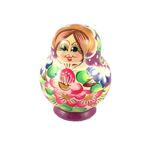 Russian Gifts 10 Nestelende Martyoshka-pop Paars Klein 111 Russian Gifts 10 Nestelende Martyoshka-pop Paars Klein 111