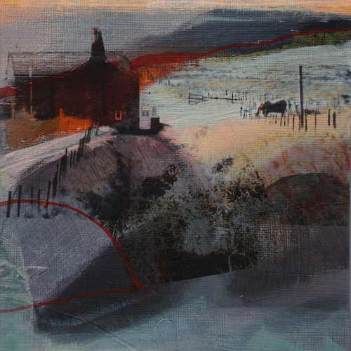 Kate Boyce Art Sunset and Shadows Blackshawhead 29 Kate Boyce Art Sunset and Shadows Blackshawhead 29