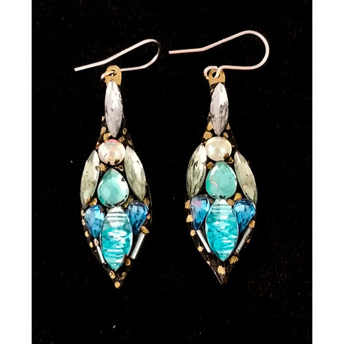 Annie Sherburne Vintage Large Drop Earrings 143 Annie Sherburne Vintage Large Drop Earrings 143