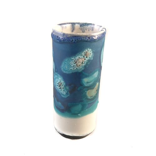 Anja Stoneware Vaso de vainas de alféizar 17 Anja Stoneware Vaso de vainas de alféizar 17