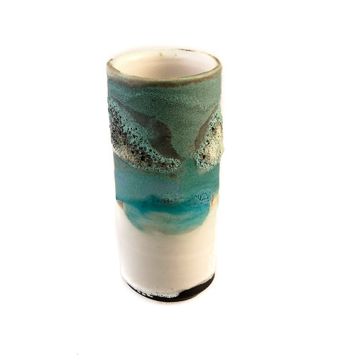 Anja Stoneware Vaso de vaina de alféizar 13 Anja Stoneware Vaso de vaina de alféizar 13
