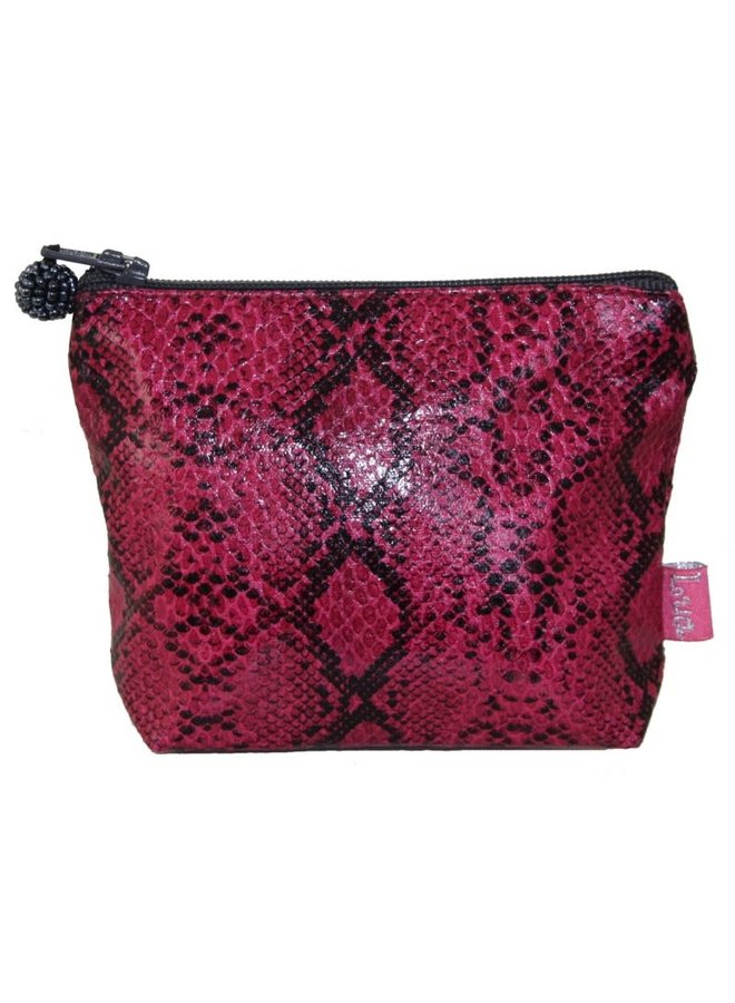 Snakeskin mini purse Pink 281