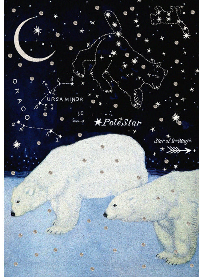 Carte scintillante Star Bears