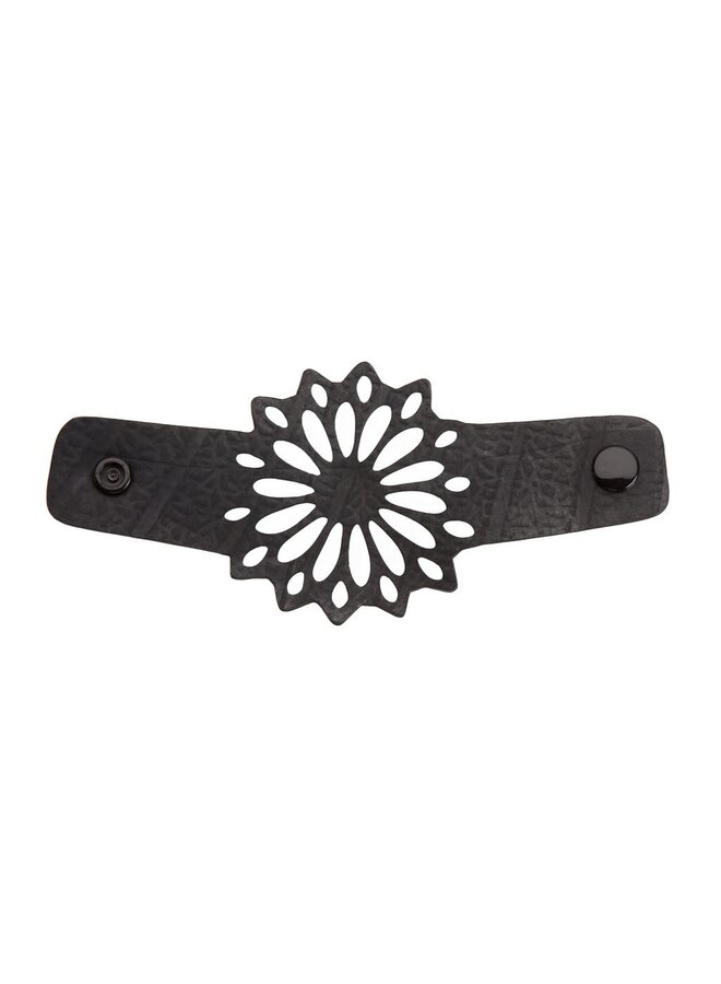 Strawflower rubber bracelet