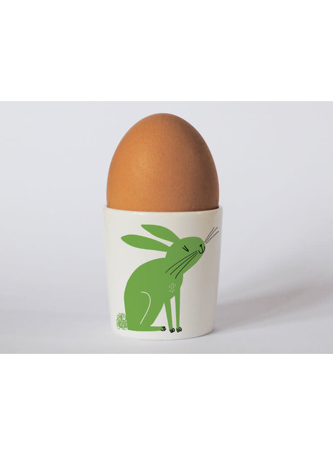 Happines Rabbit Green eggcup 99