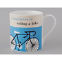 Happiness Large Mug Fahrrad Türkis 115