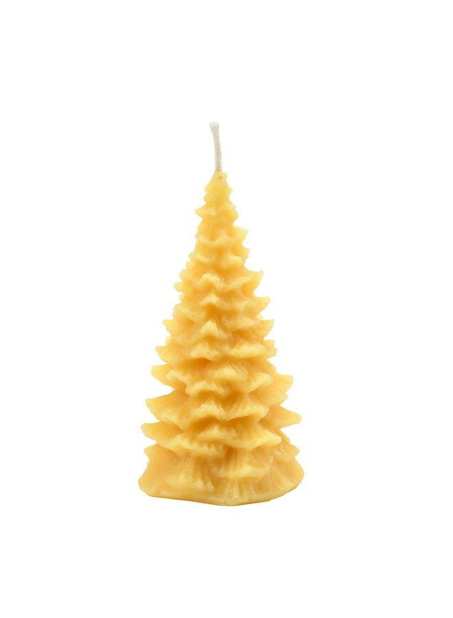 Beeswax Christmas Tree Candle 09