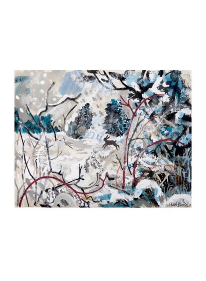 Atado a la nieve por Mark Hearld