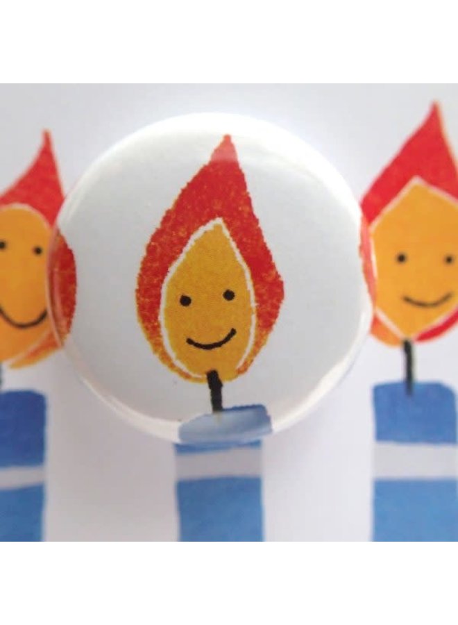 Tarjeta Insignia Velas de Cumpleaños 56