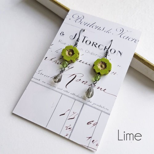 Judith Brown Bohemia Lime drop earrings 30 Judith Brown Bohemia Lime drop earrings 30