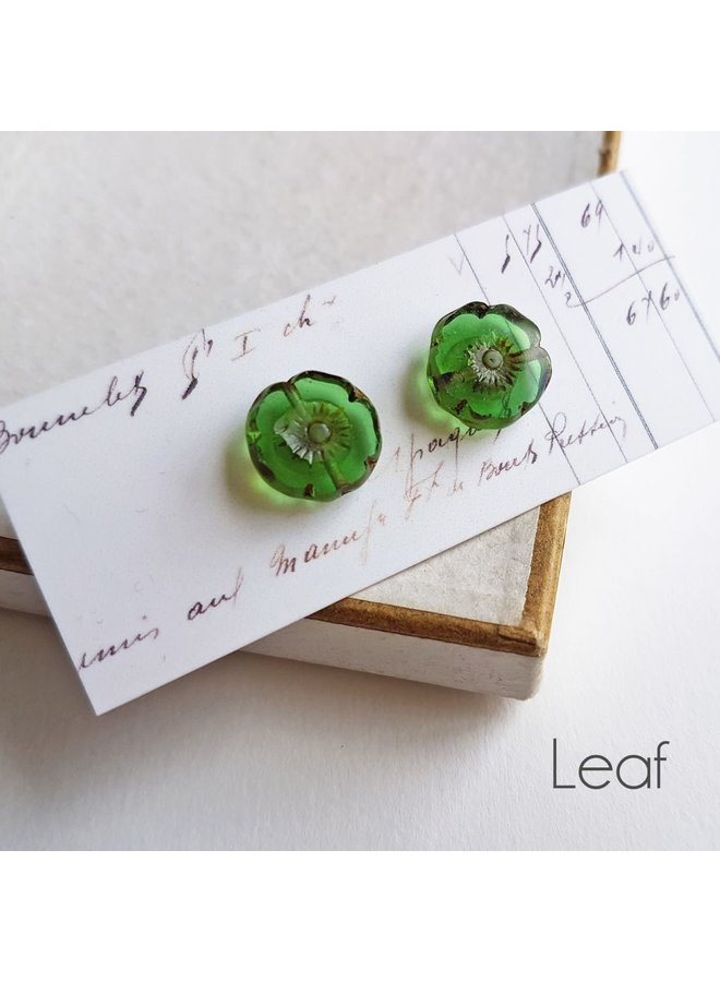 Bohemia Leaf Ohrstecker 28