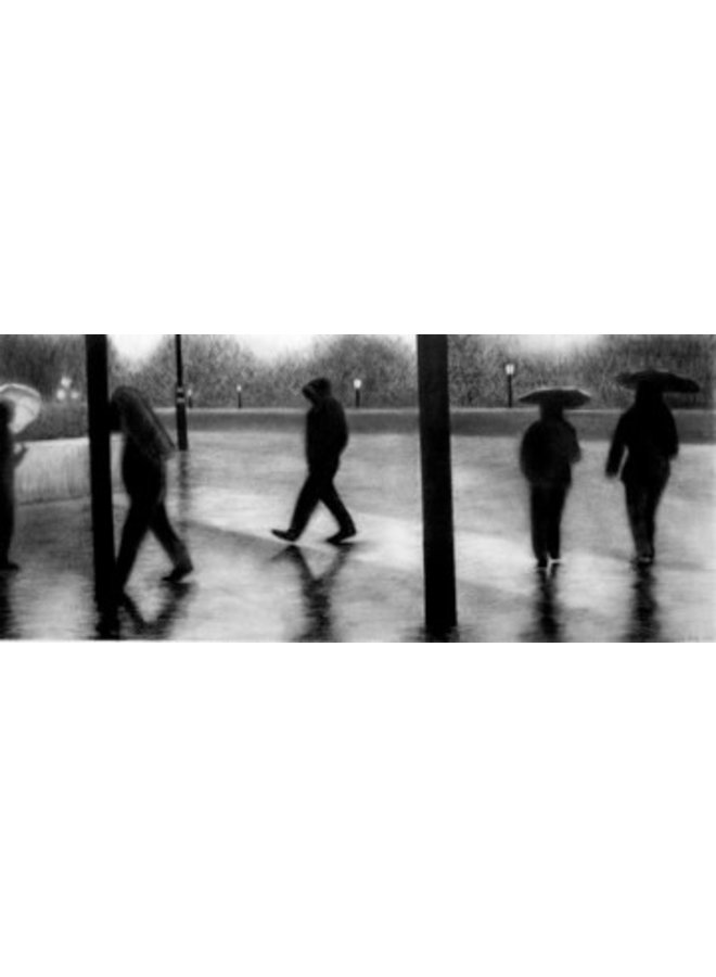 Rain London Giclee Print 023