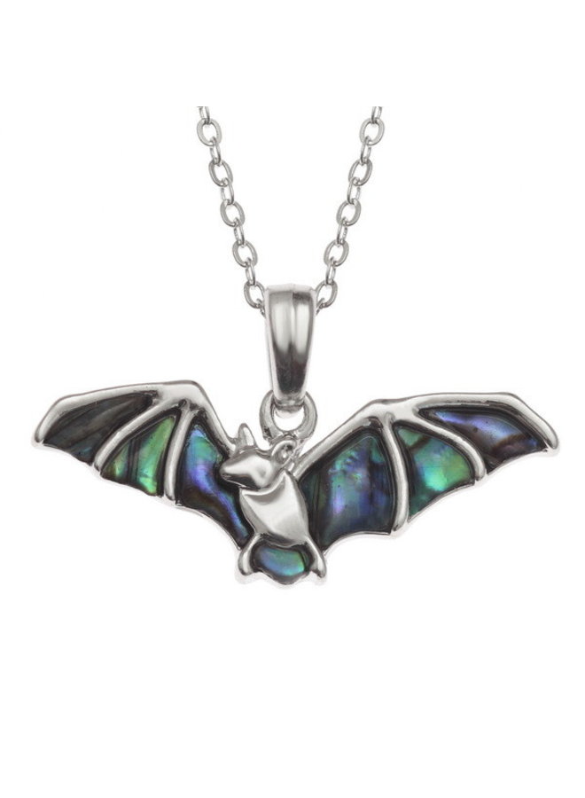 Bat Inlaid Paua shell  necklace T392
