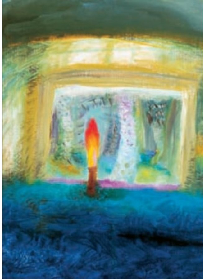 Kerze, Eigg von Winifred Nicholson 140x 180mm Karte