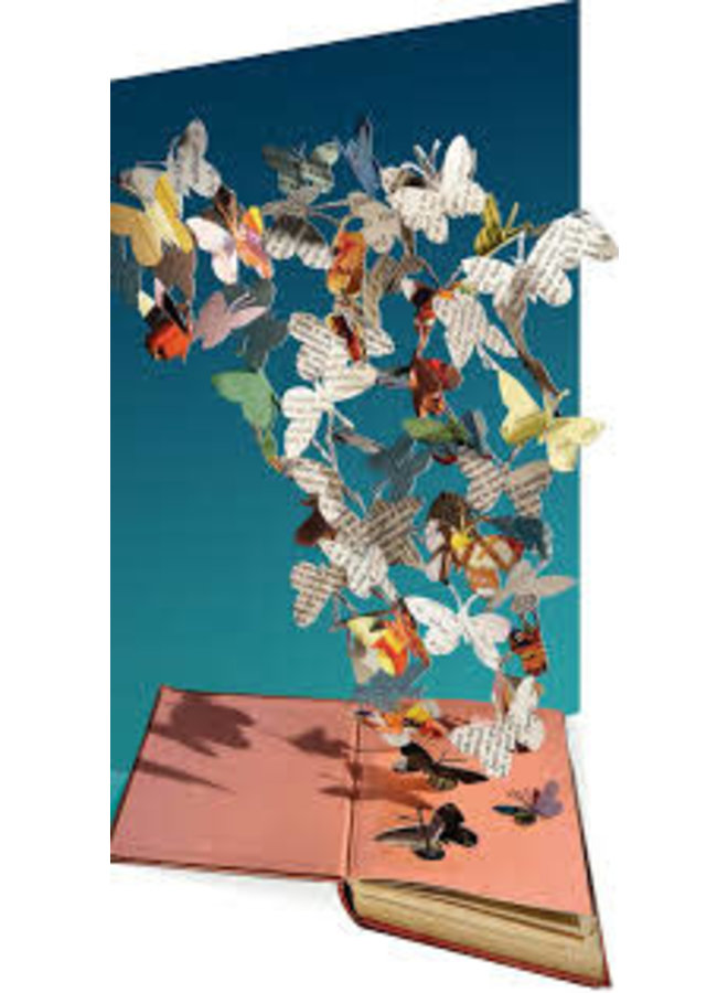Butterflies by Su Blackwell 3D Card