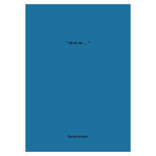 David Archer Catalogue " m m m..." Lt. edition signed David Archer Catalogue " m m m..." Lt. edition signed