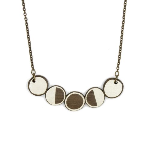Materia Rica Moon Phases Necklace 016 Materia Rica Moon Phases Necklace 016