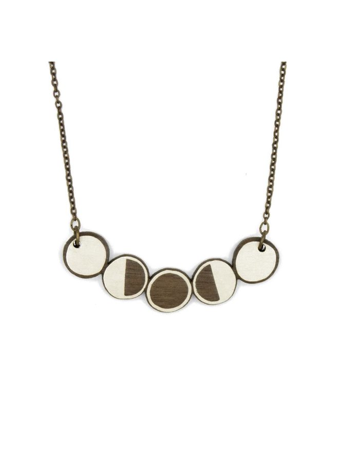 Moon Phases Necklace 016