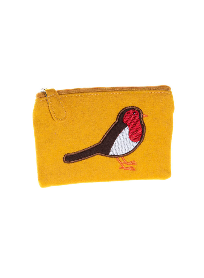 Robin Applique Felt Purse  39