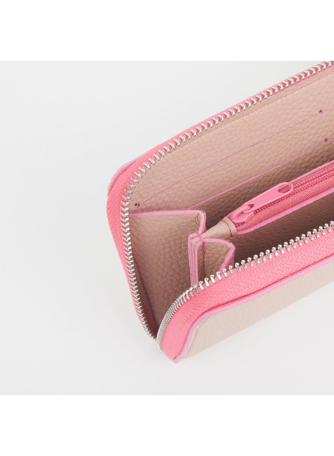 Pink Large zip Purse 36